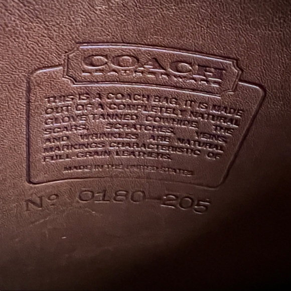 Vintage coach station bag 5130 British brown - Picture 2 of 6